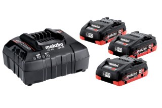 Zestaw podstawowy 3 x LiHD 4,0 Ah Metabo 685132000