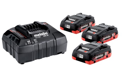 Zestaw podstawowy 3 x LiHD 4,0 Ah Metabo 685132000