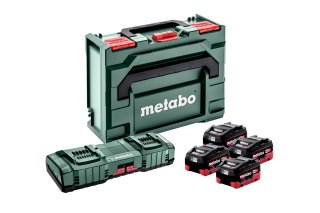 Zestaw podstawowy 4x LiHD 10 Ah ASC 145 DUO metaBOX Metabo 685143000