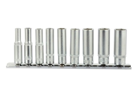 9el.zestaw nasadek 5-13mm 1/4"6-k CRV(20) Geko