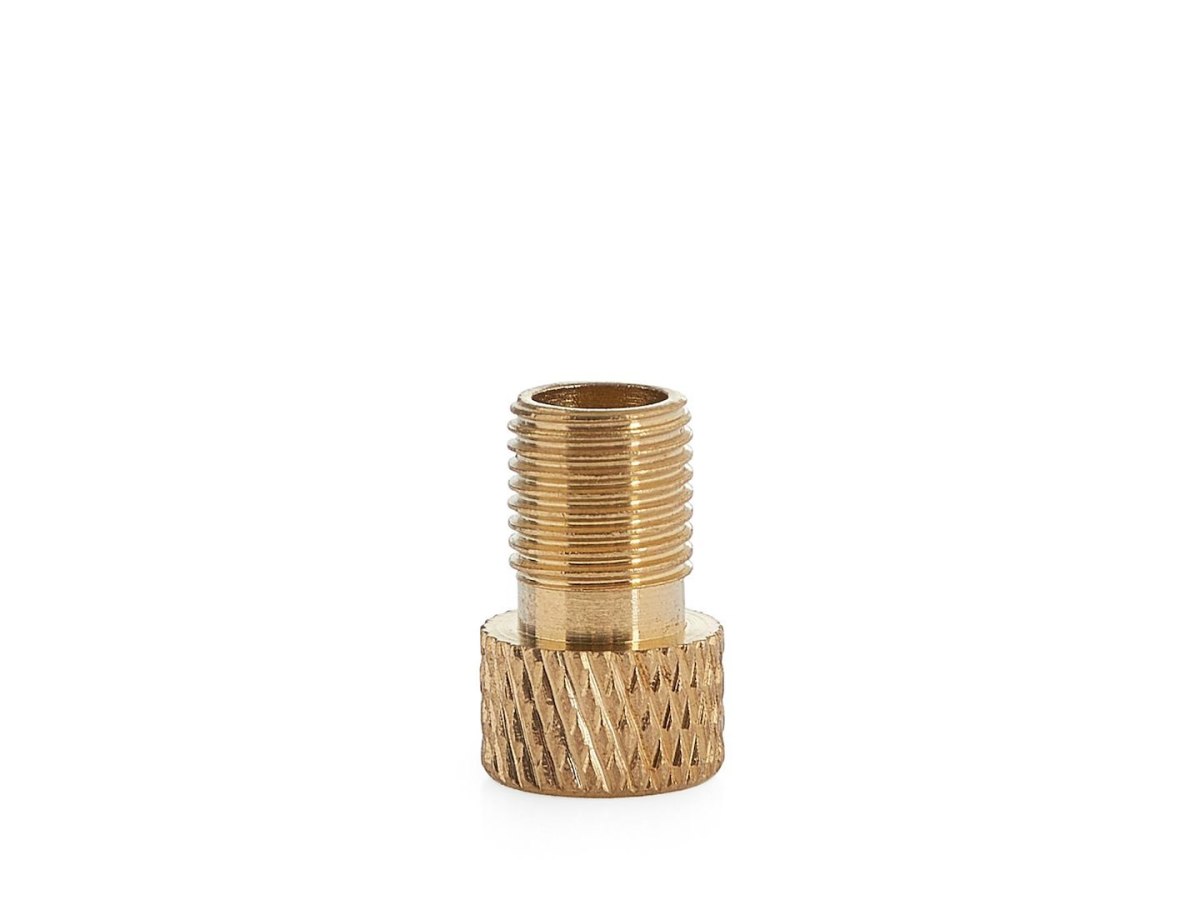 Adapter presta/rowerowy do pompowania kół - mosiężny (25/300) Geko