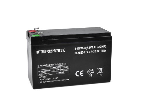 Bateria/akumulator do opryskiwacza akumulatorowego 8Ah (10) Geko