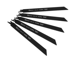 Brzeszczoty bi-metal do piły szablastej do metalu 225mm 14TPI 5el. (80) Geko