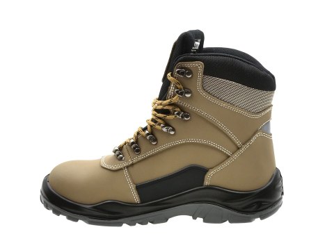 Buty ochronne model nr 7 nubuk wysokie S3 SRC - r. 44 Geko