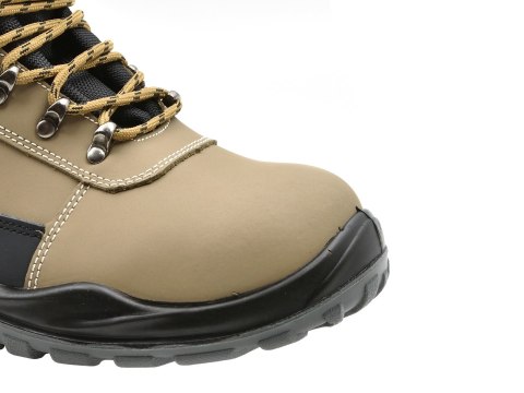 Buty ochronne model nr 7 nubuk wysokie S3 SRC - r. 44 Geko