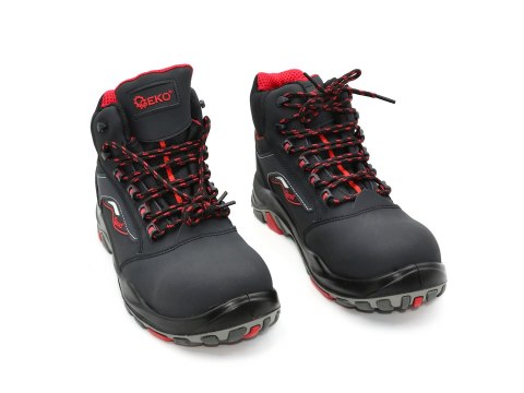 Buty ochronne model nr 9 nubuk czarne S3 SRC - r. 40 (10) Geko