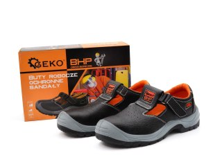 Buty ochronne sandały robocze S1P model nr 8 - r. 45 Geko
