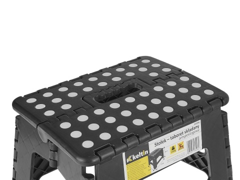 Stołek taboret Keltin składany antypoślizgowy 150kg
