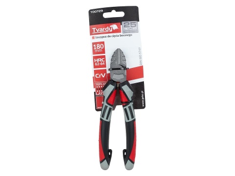 Szczypce do cięcia bocznego Tvardy 180mm CrV