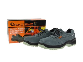 Buty robocze ochronne model no.4 Zamszowe PREMIUM r.47 Geko