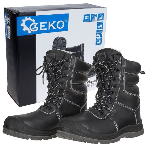 Buty robocze ochronne zimowe ocieplane S3 SR FO - r. 41 Geko