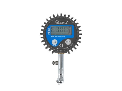 Ciśnieniomierz cyfrowy - elektroniczny do kół(60/84) Geko