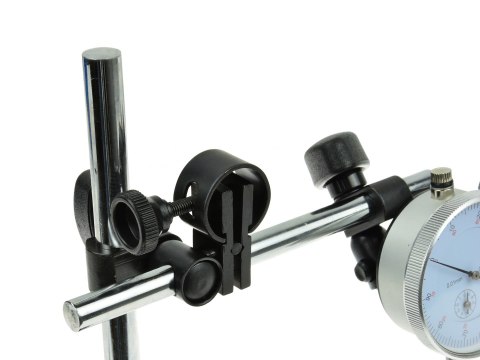 Czujnik zegarowy 10/0,01 mm na statywie magnetycznym (10) Geko