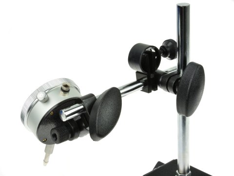 Czujnik zegarowy 10/0,01 mm na statywie magnetycznym (10) Geko