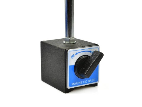 Czujnik zegarowy 10/0,01 mm na statywie magnetycznym (walizka) (10) Geko