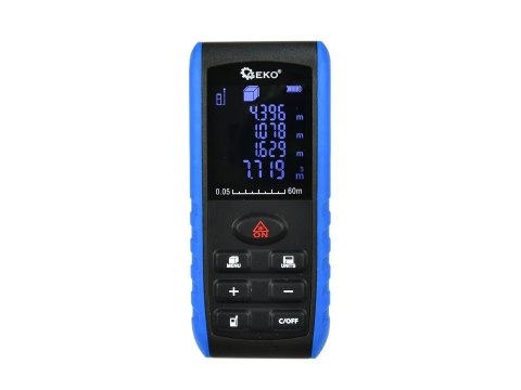 Dalmierz laserowy 60m LCD HD (40) Geko
