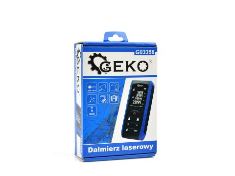 Dalmierz laserowy 60m LCD HD (40) Geko