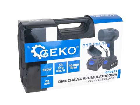 Dmuchawa akumulatorowa PORTABLE 2x4.0Ah 21V (6) Geko