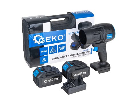 Dmuchawa akumulatorowa PORTABLE 2x4.0Ah 21V (6) Geko