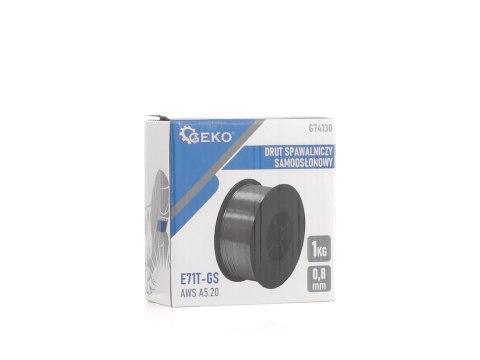 Drut spawalniczy samoosłonowy 0,8mm 1kg (20) Geko