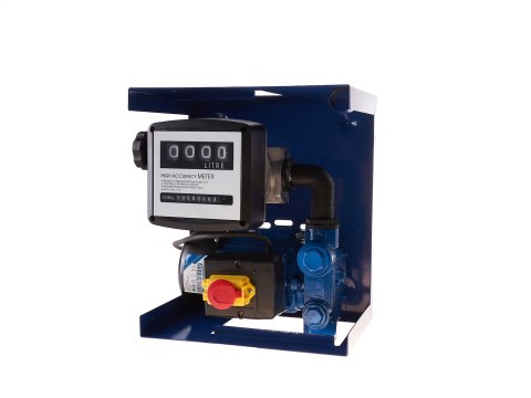 Dystrybutor 230V samozasysający obudowany(niebieski)(1) Geko