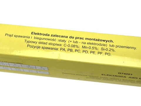 Elektrody spawalnicze 3,25mmx350mm różowe (5kg) (4) Geko