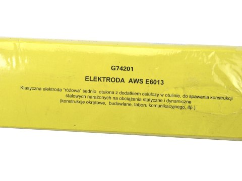 Elektrody spawalnicze 3,25mmx350mm różowe (5kg) (4) Geko
