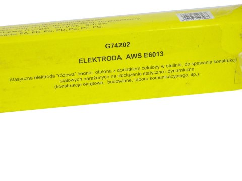 Elektrody spawalnicze 4mmx350mm różowe (5kg) (4) Geko