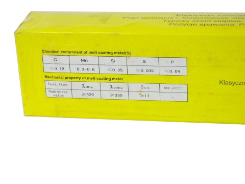 Elektrody spawalnicze 4mmx350mm różowe (5kg) (4) Geko