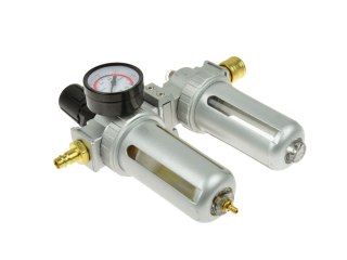 Filtr powietrza, reduktor, naolejacz, odwadniacz 1/2" 2el.(20) Geko