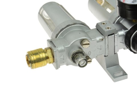 Filtr powietrza, reduktor, naolejacz, odwadniacz 1/2" 2el.(20) Geko