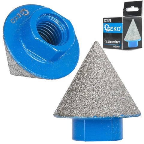 Frez diamentowy stożkowy 2-38mm M14 (100) Geko