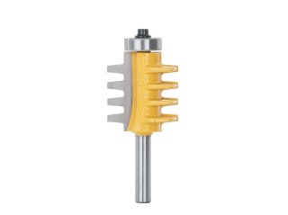 Frez do połączeń wielowpustowych z łożyskiem 4x38mm - trzpień 8mm (10/100) Geko