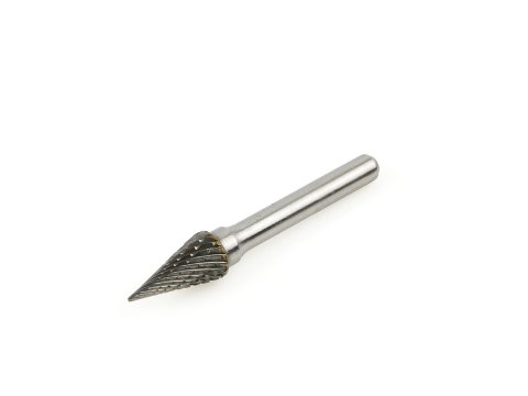 Frez-pilnik do metalu 10x20mm trzpień 6mm (stożkowy) (200) Geko