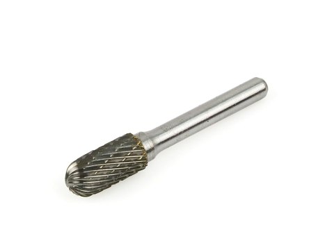 Frez-pilnik do metalu 10x20mm trzpień 6mm (walcowy z zaokrągloną główką) (200) Geko