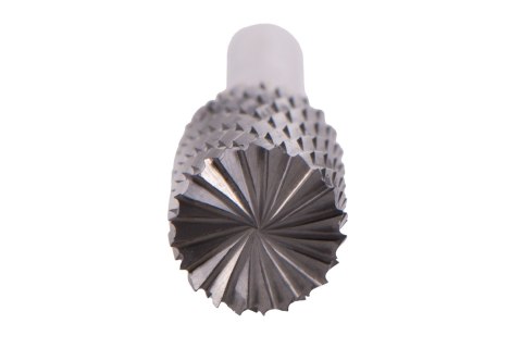 Frez pilnik do metalu z węglika wolframu 12x25mm trzpień 6mm (czołowo-boczny) (200) Geko