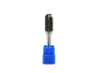 Frez-pilnik do metalu 12x25mm trzpień 6mm (walcowy z zaokrągloną główką) (200/300) Geko