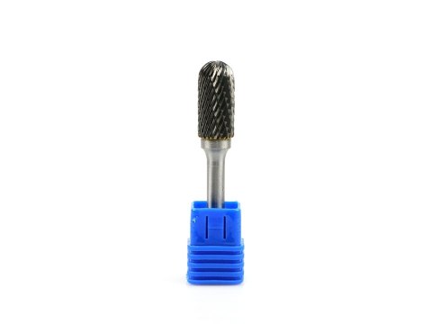 Frez-pilnik do metalu 12x25mm trzpień 6mm (walcowy z zaokrągloną główką) (200/300) Geko