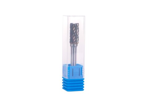 Frez-pilnik do metalu z węglika wolframu 10x20mm trzpień 6mm (czołowo-boczny) (200) Geko