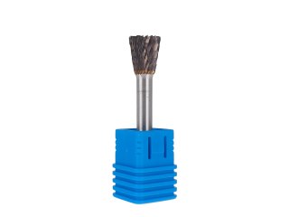 Frez-pilnik do metalu z węglika wolframu 12x12mm trzpień 6mm (stożkowy odwrócony) (200) Geko