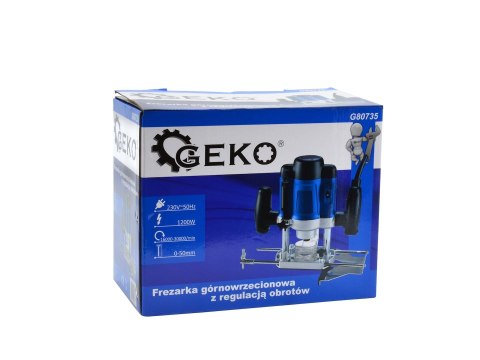 Frezarka górnowrzecionowa 1200W z reg. obrotów (4) Geko