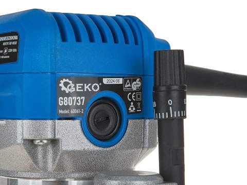 Frezarka górnowrzecionowa 710W z regulacją obrotów i podstawą (4) Geko