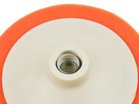 Gąbka polerska pomarańczowa 150mm x 45mm M14 (uniwersalna) (100) Geko