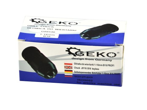 Główka do wiertarki 1-16mm B16 PROFI(25) Geko