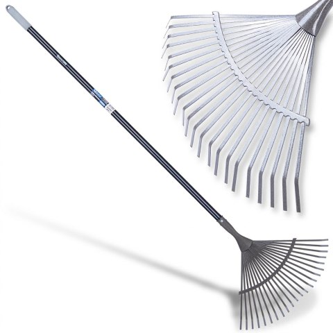 Grabie metalowe wachlarzowe 150cm 22z HARD-LINE (6) Geko