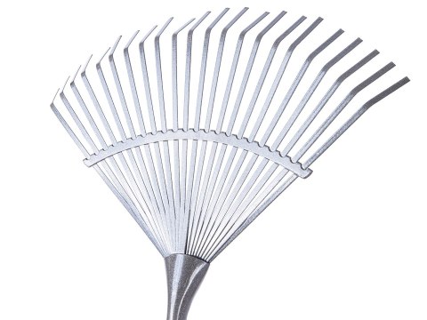Grabie metalowe wachlarzowe 150cm 22z HARD-LINE (6) Geko