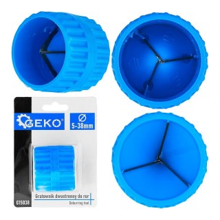 Gratownik dwustronny do rur 5-38mm (100) Geko