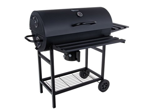 Grill węglowy typu beczka z pokrywą - ruszt 71x35cm (1) Geko