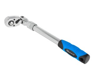 Grzechotka łamana teleskopowa 1/2" 370-510mm 72T CrV Geko