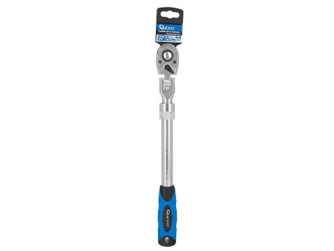 Grzechotka łamana teleskopowa 1/2" 370-510mm 72T CrV Geko